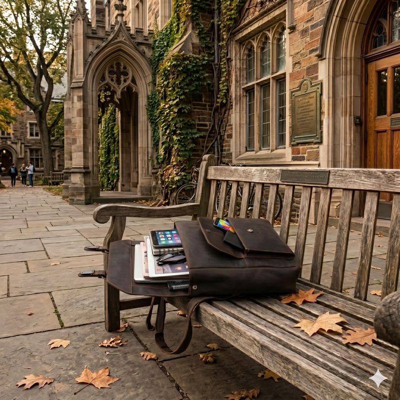 The Wrangler Leather Backpack &amp; Laptop Bag