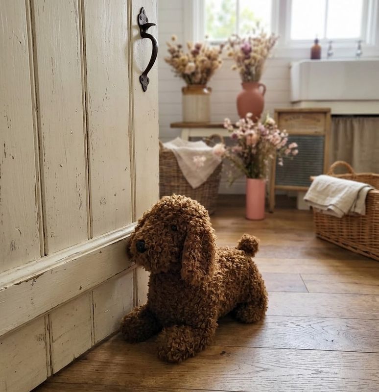 Fluffy Animal Doorstop
