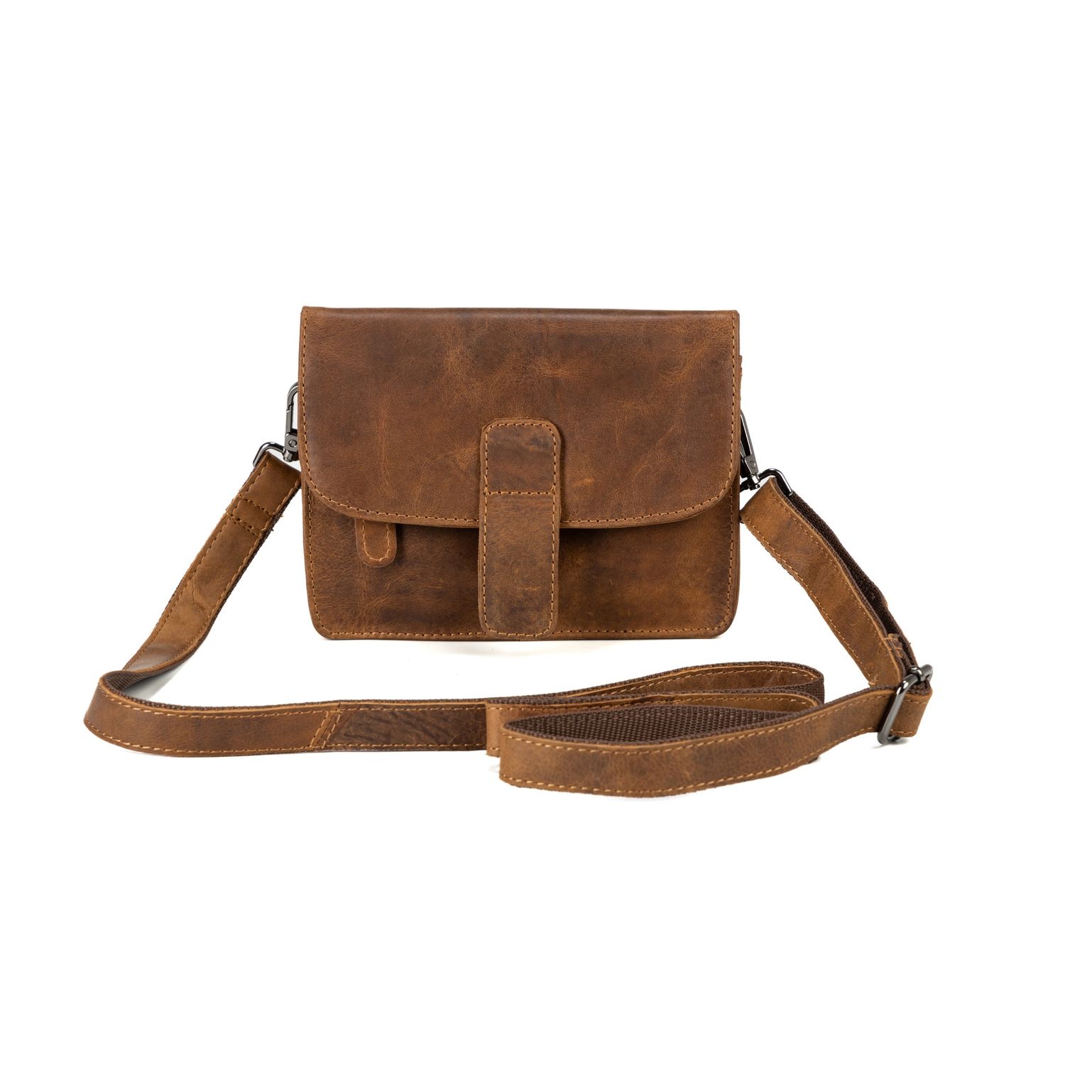The Camden Mobile Phone Bag w/Belt Loop, Colour: Earth
