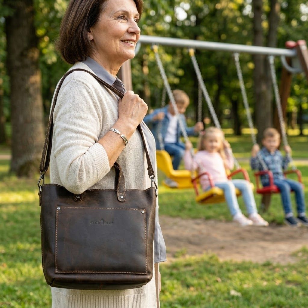 The Katie Tote Bag, Colour: Mocha