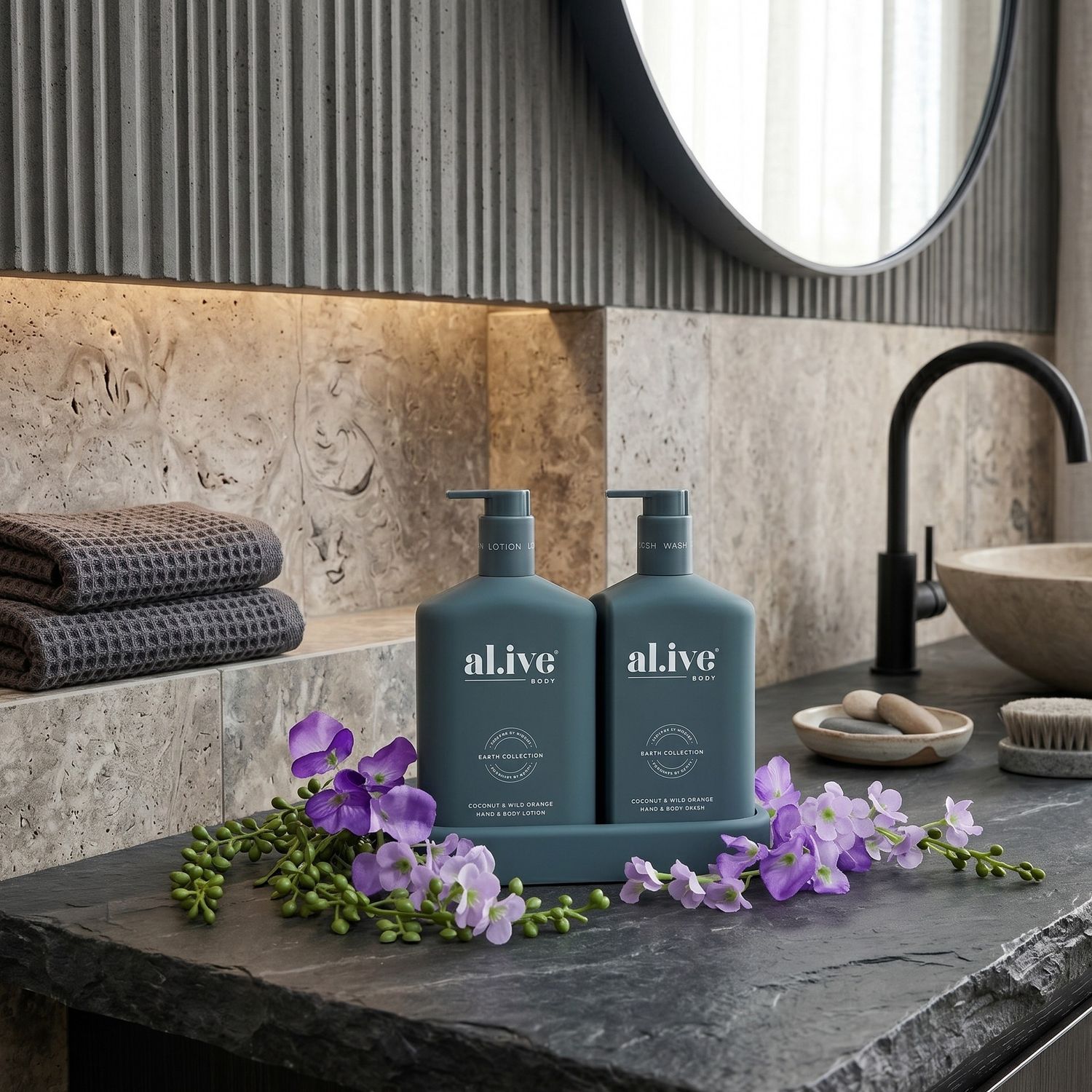 Al.ive Hand &amp; Body Wash/Lotion, Scent: Coconut &amp; Wild Orange
