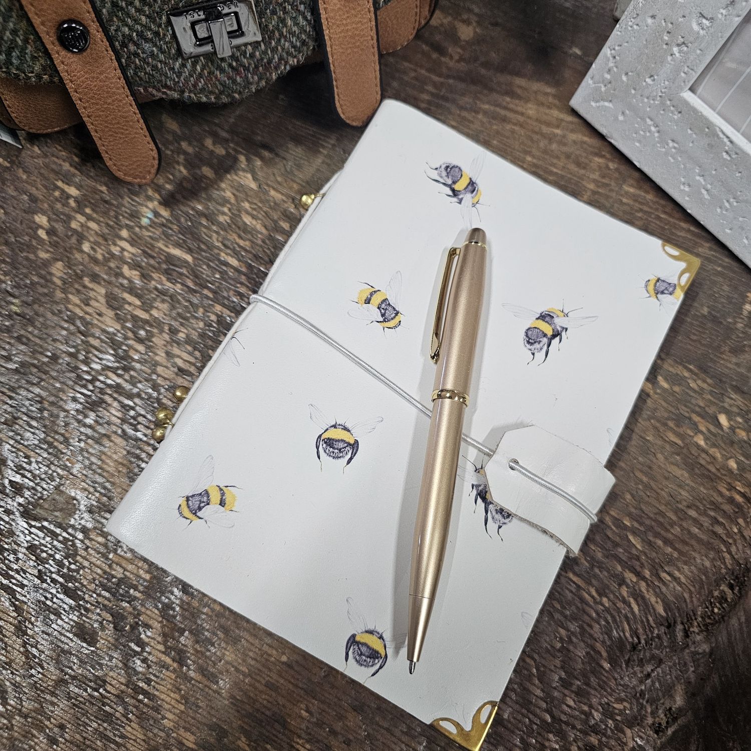Leather Journal, Type: Bumble Bee