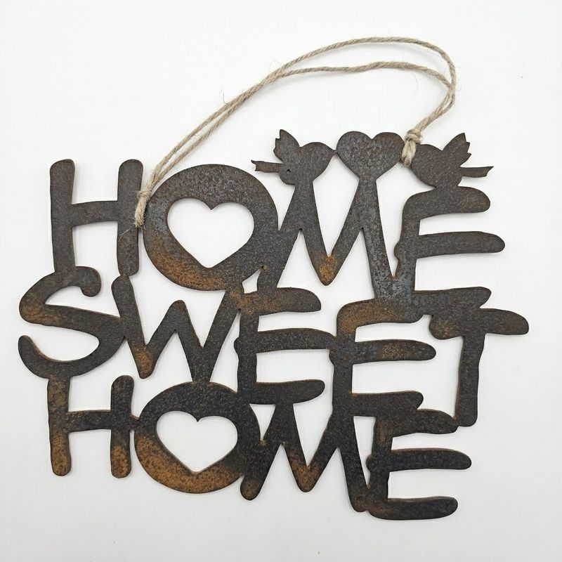 Home Sweet Home Tiny Wrens Hanging 20cm