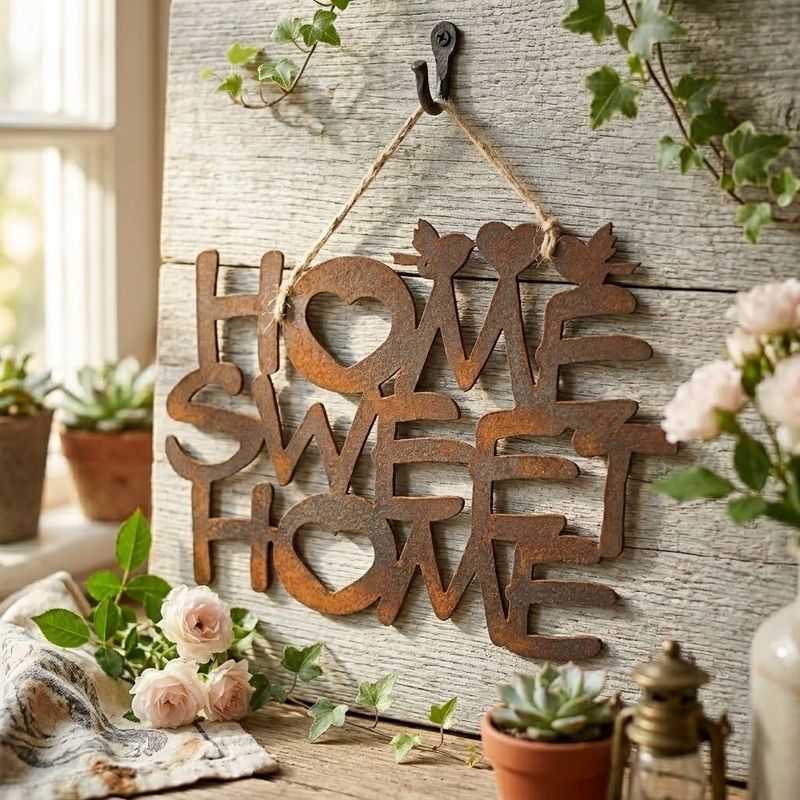 Home Sweet Home Tiny Wrens Hanging 20cm
