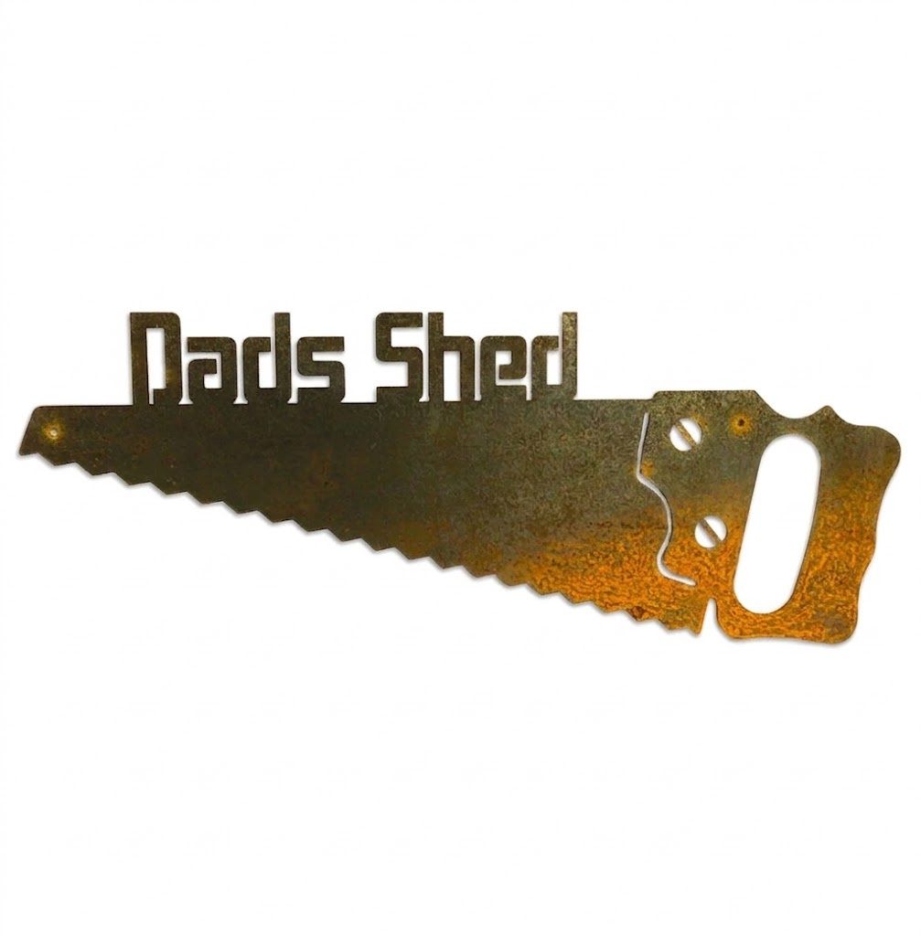 Pops/Dads Shed Handsaw/Shifter Metal Art Australia, Tool Type: Hand Saw, Type: Dad's