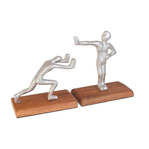 Leaning Men Cool Boys Bookends