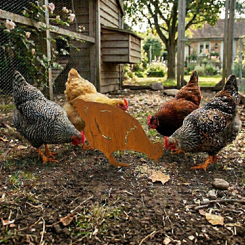 Fowl metal art