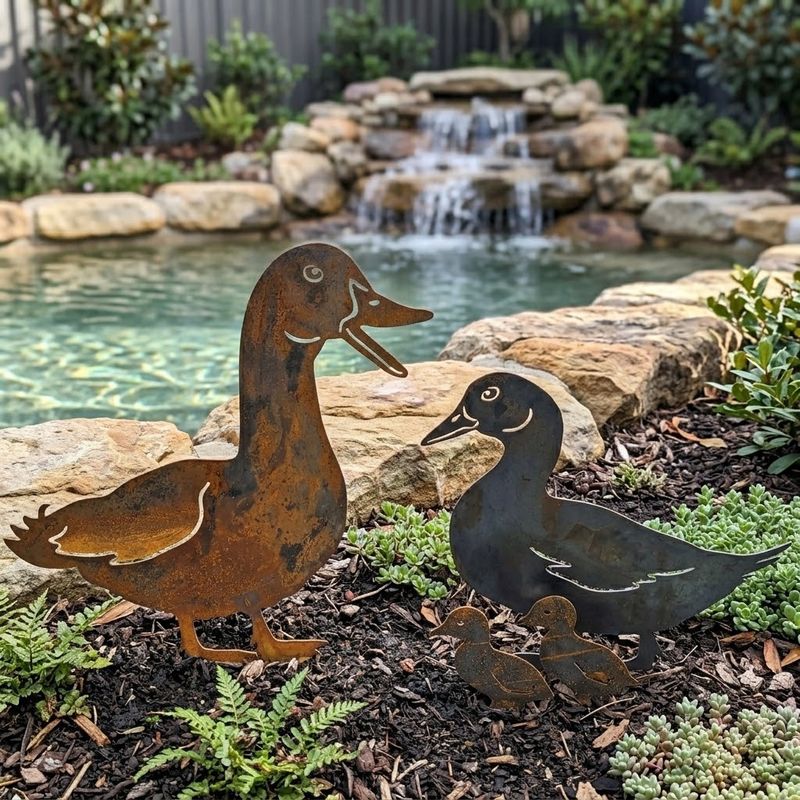 Duck Metal Art