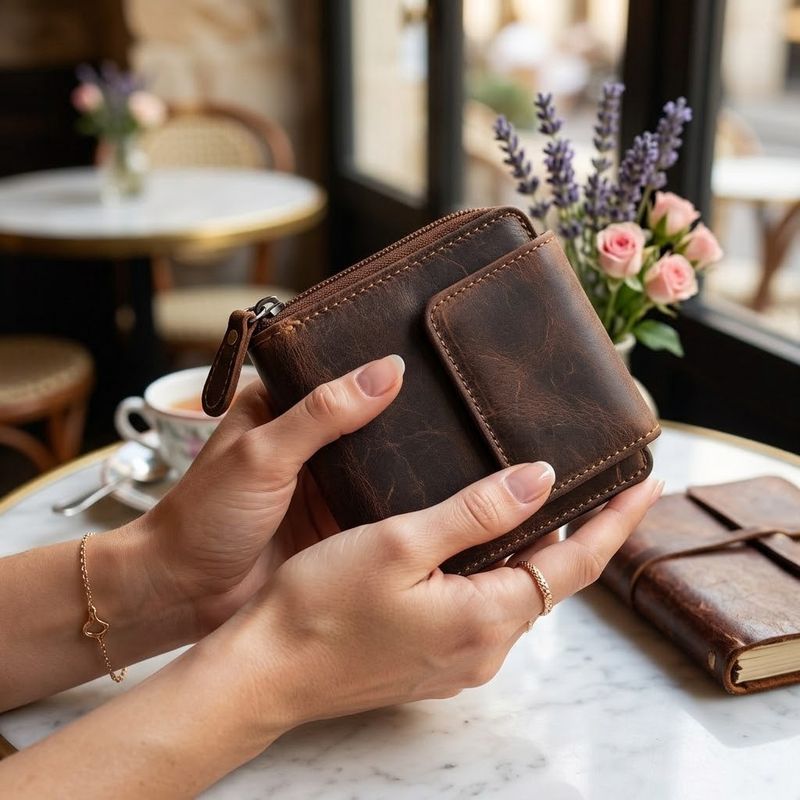The Kellie Leather Wallet