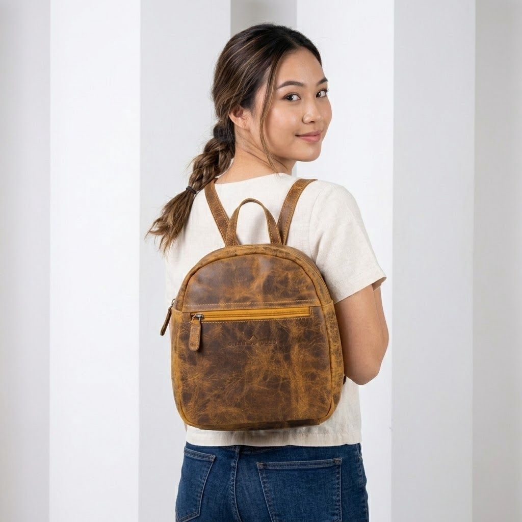 The Sarah Leather Backpack