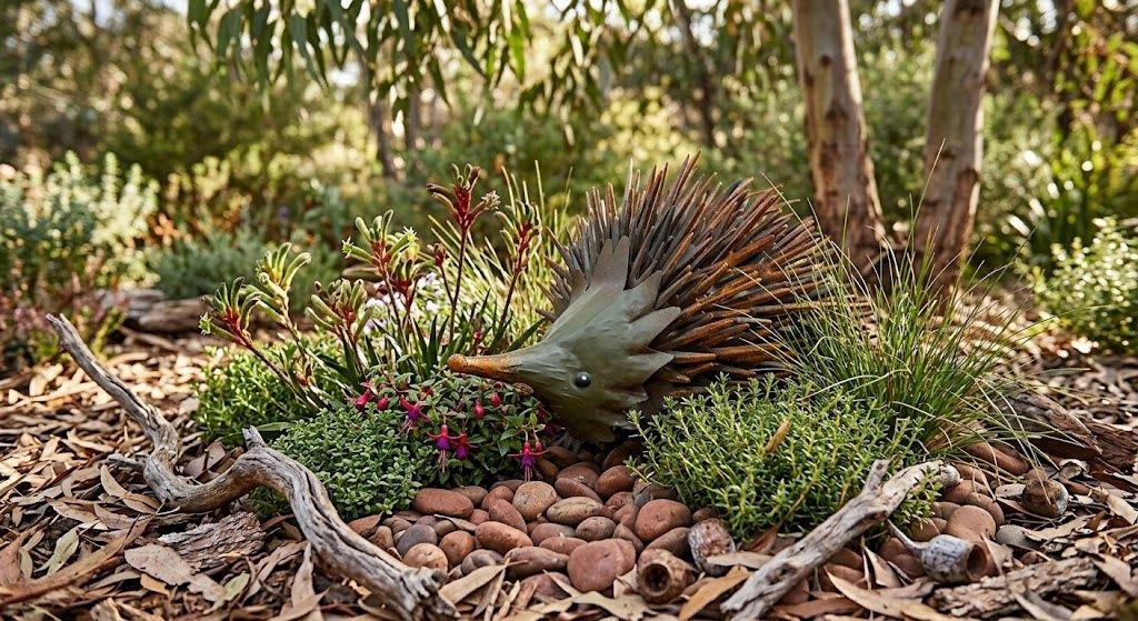 Australian Echidna Metal Art