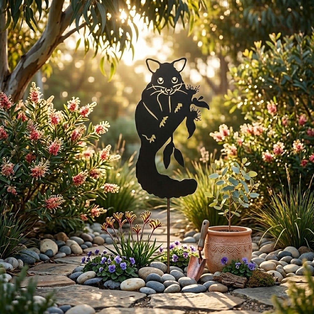 Possum Australian Made Metal Art