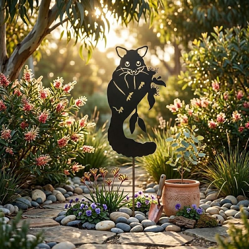 Possum Australian Made Metal Art