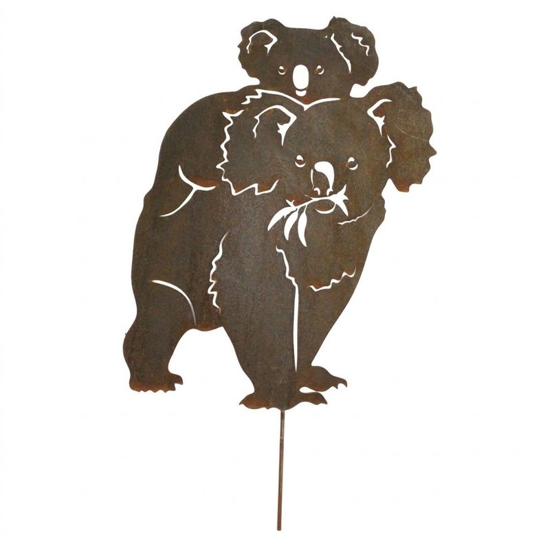 Koala &amp; Baby Australian Made Metal Art