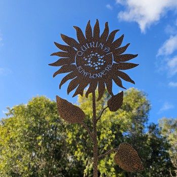 Quirindi Sunflower Australian Made Metal Art
