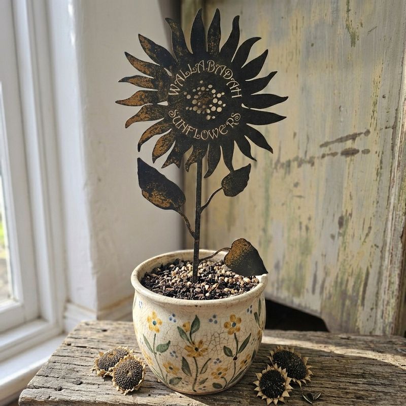 Wallabadah Sunflower Australian Made Metal