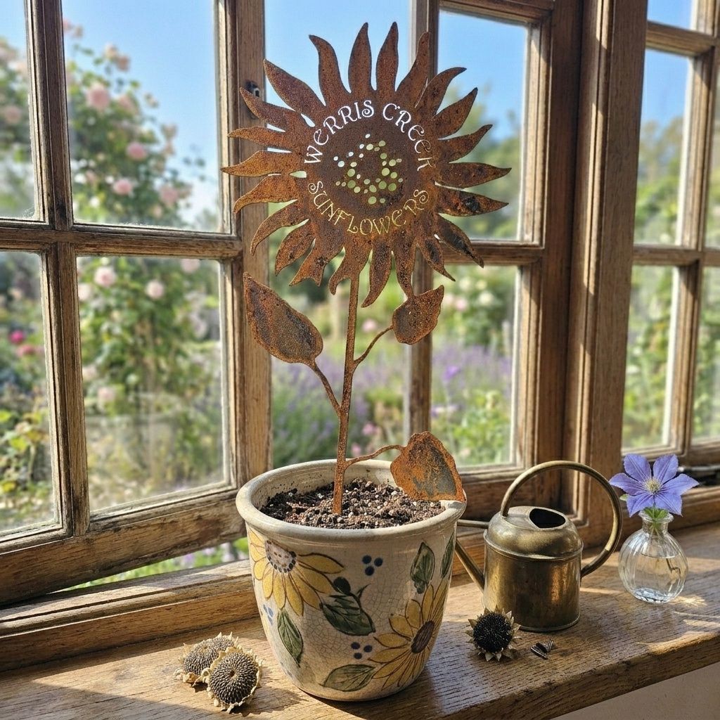 Werris Creek Sunflower Australian Made Metal