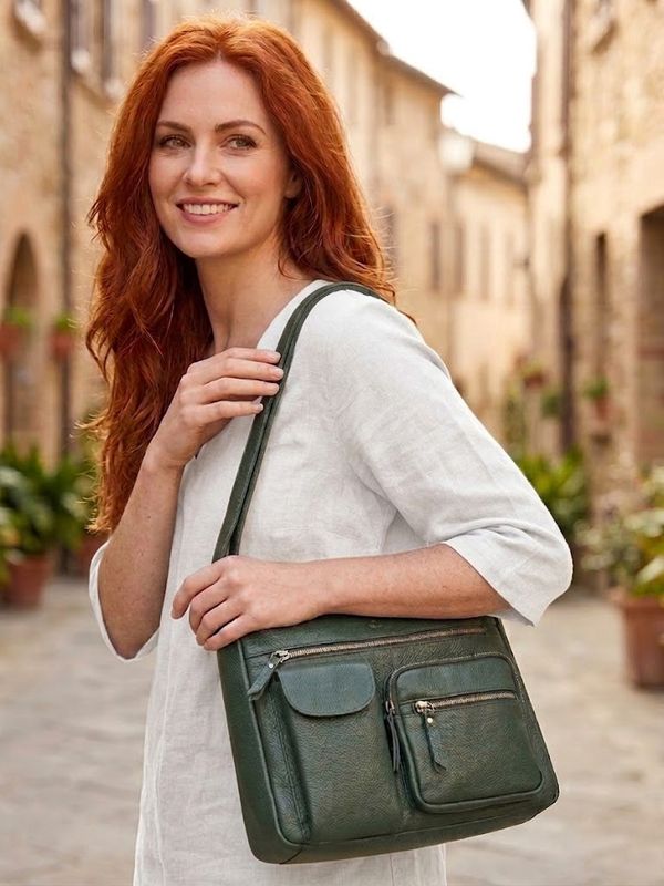 The Louisa Leather Shoulder Bag