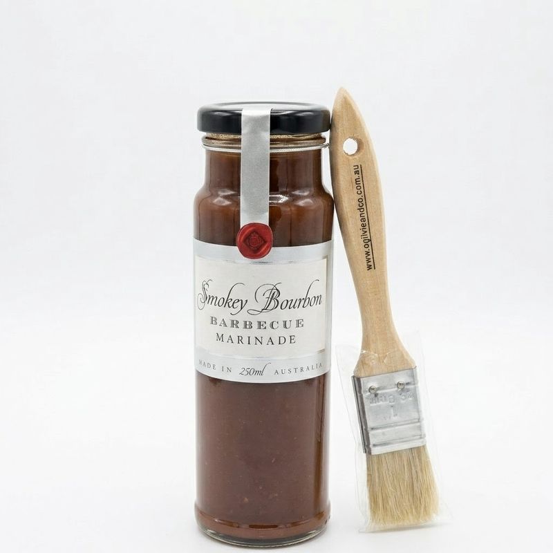 Marinade Smokey Bourbon BBQ w/Brush Gluten Free