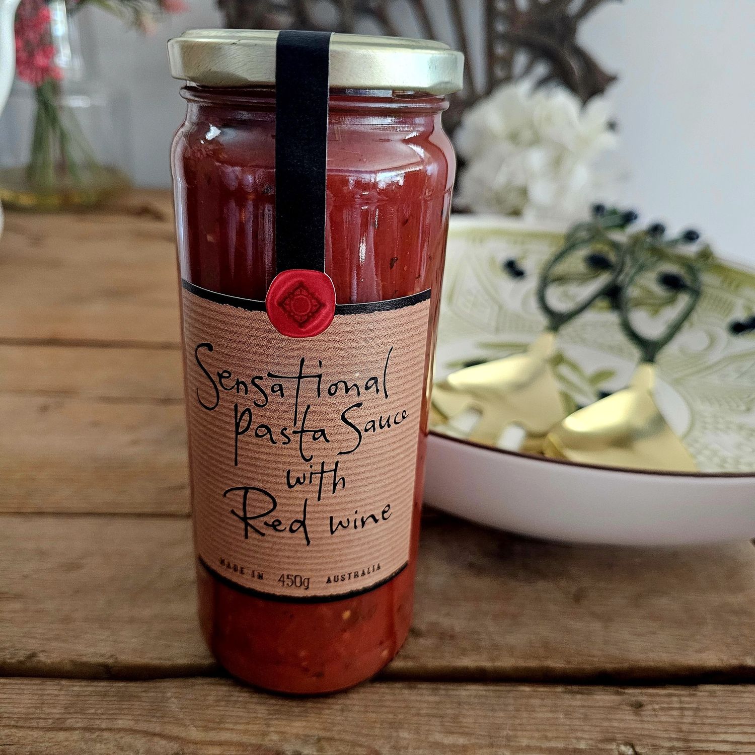 Gourmet Pasta Sauce Gluten Free, Type: With Red Wine