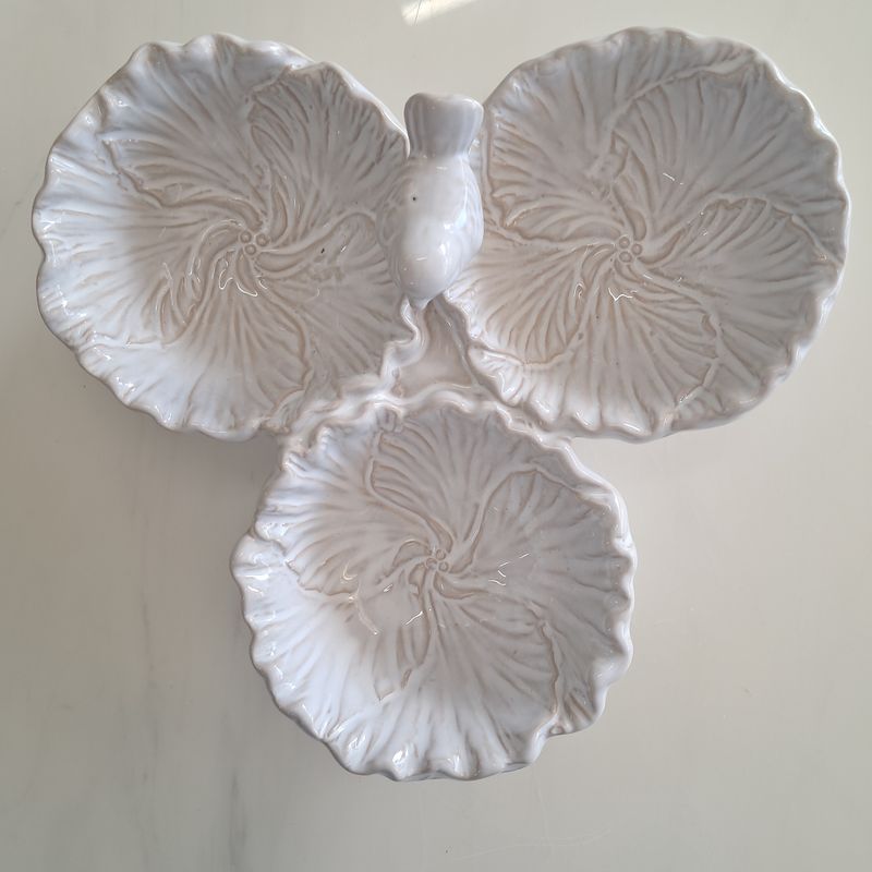 Bird on Ceramic Trinket Dish Bowls