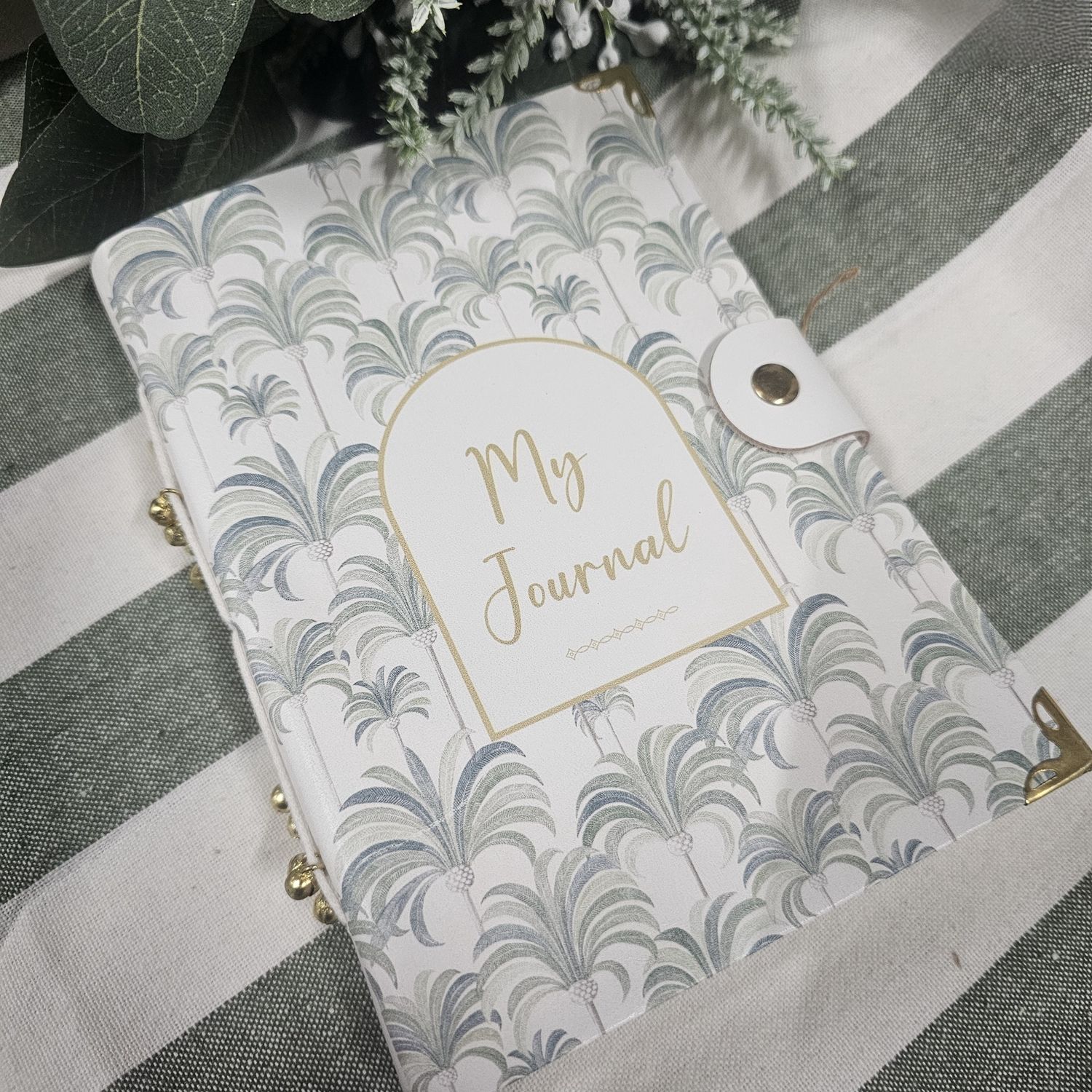 Palm Tree Leather Journal