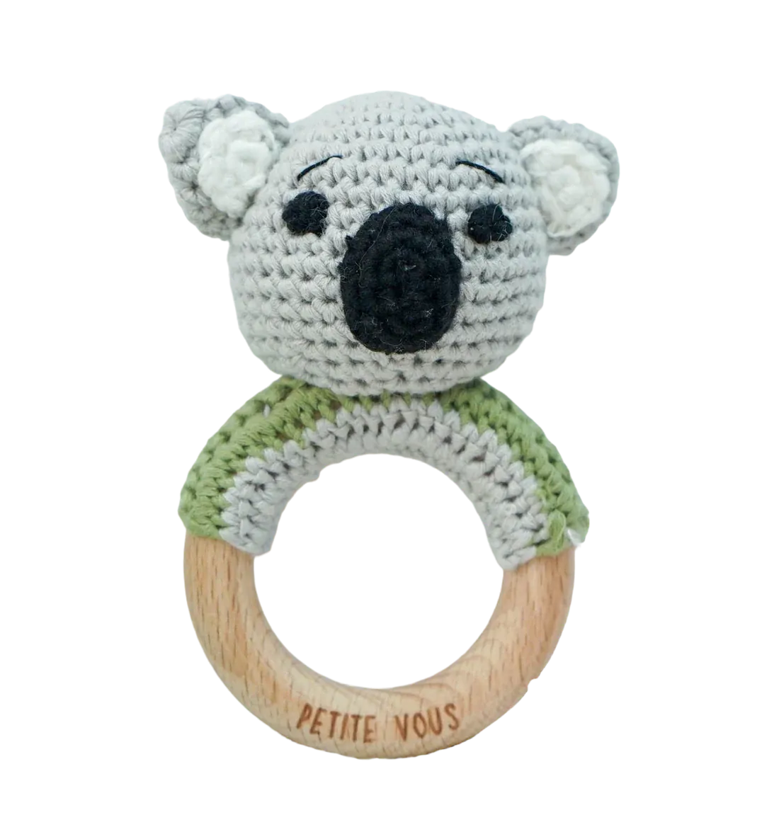 Crochet Ring Rattle, Type: Koala