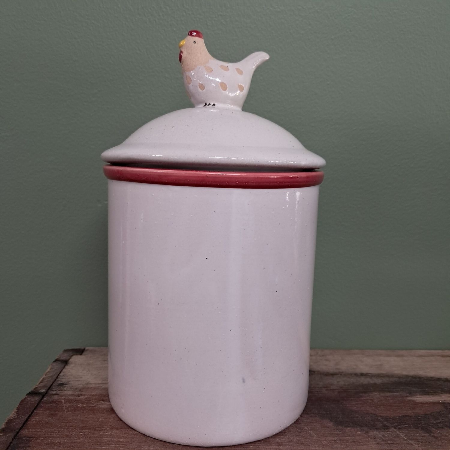 Maisy the Chicken Ceramic Canister