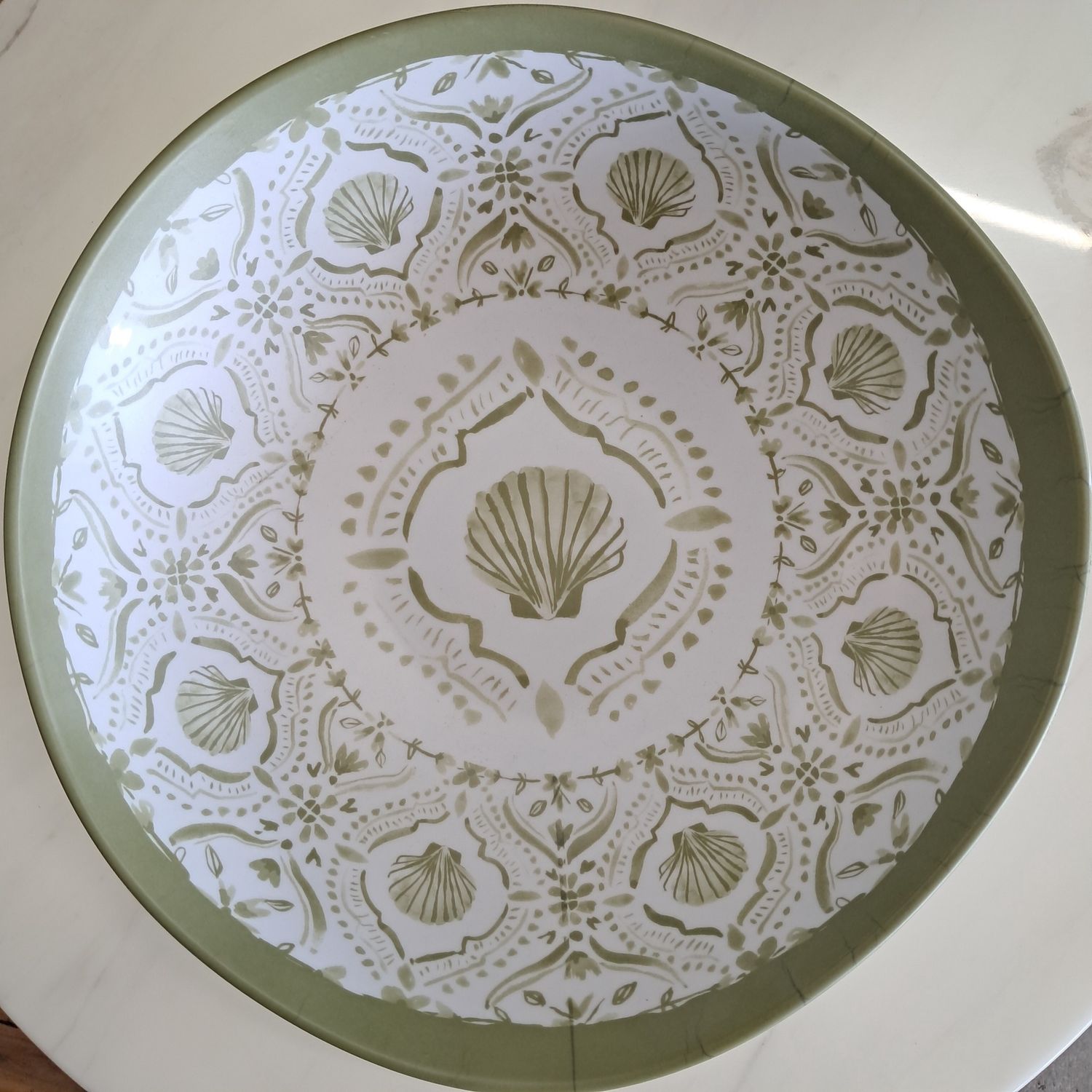 Costiera Melamine Bowl Olive 30x8cm
