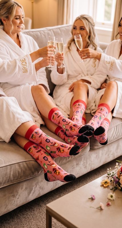 Happy Hour Bamboo Socks womens sz 5-12/men 6-11