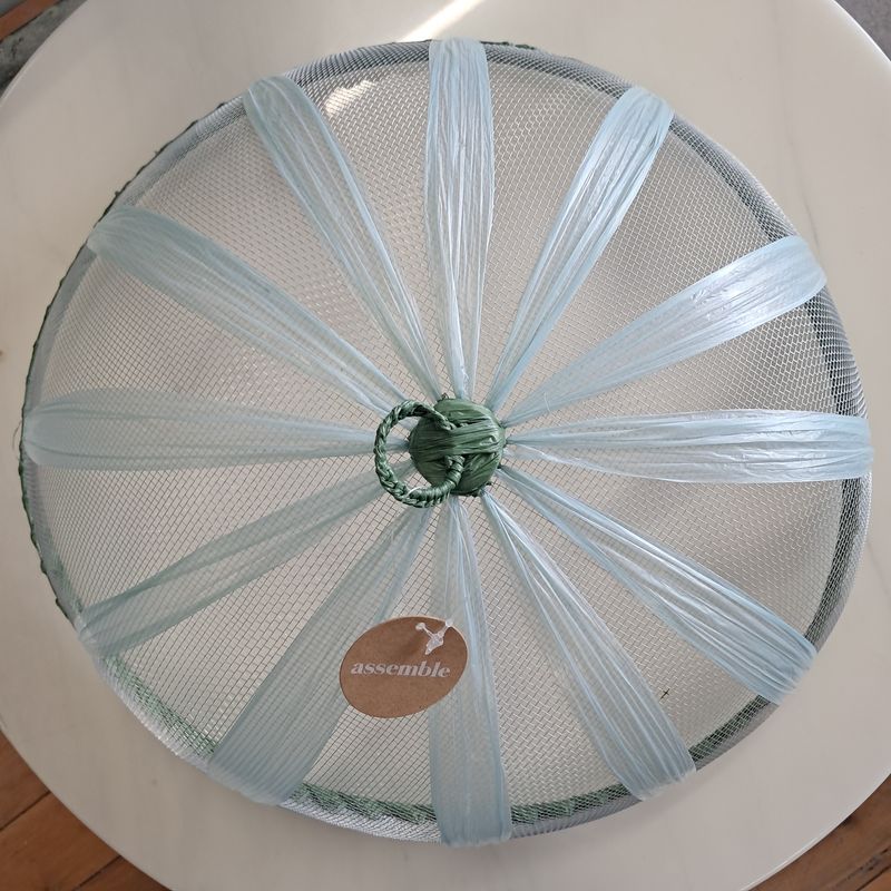 Bande Mesh Food Cover Blue/Emerald