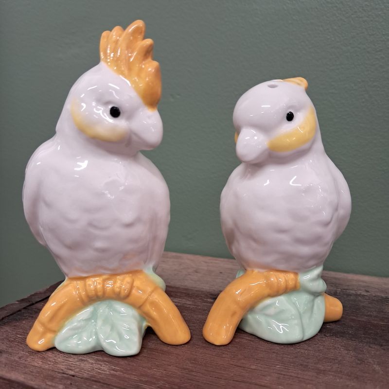 Alf &amp; Ailsa Set of 2 Ceramic Salt &amp; Pepper 6x11cm