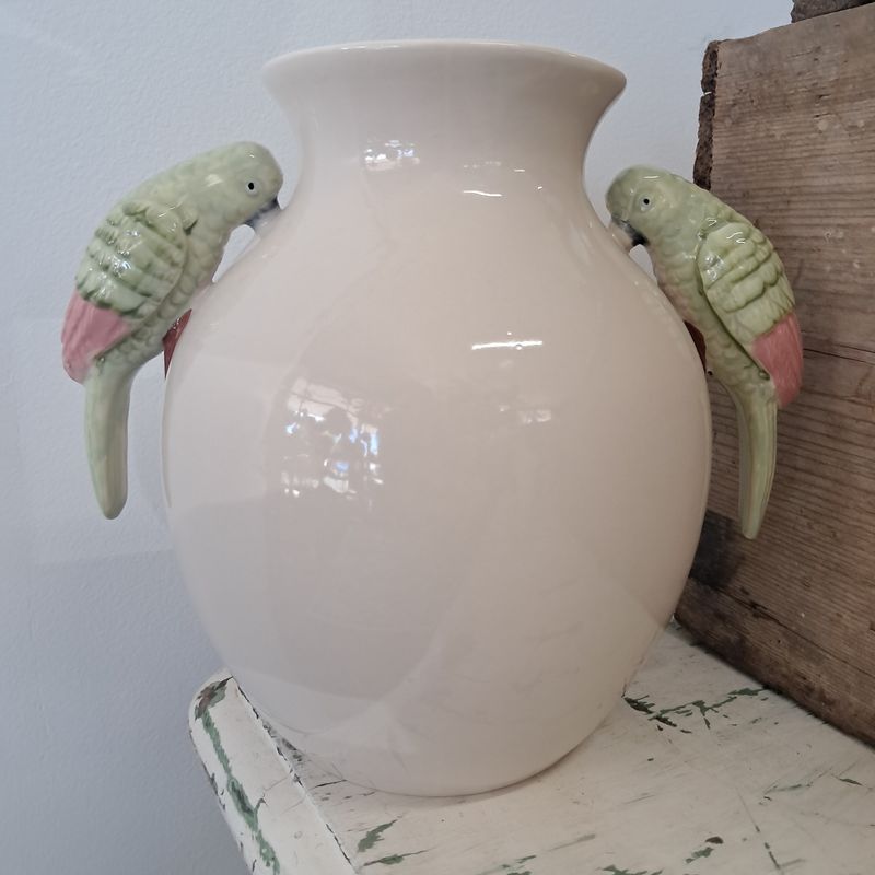 Macaw Ceramic Vase 20x15x18.5cm Multi