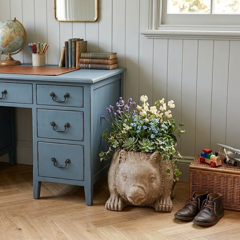 Wombi the Wombat Planter - Large
