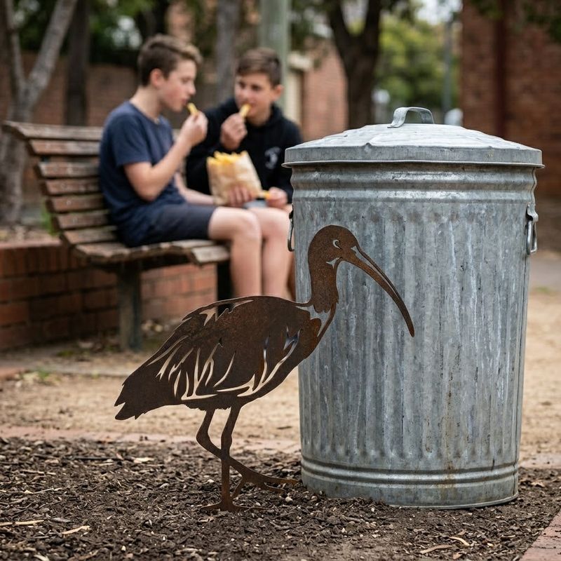 Bazz the Bin Chicken Australian Metal Art