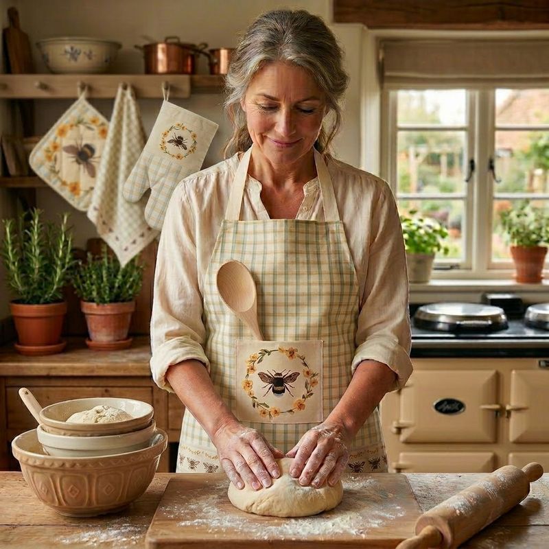Cocina Collection Cotton Bee Apron