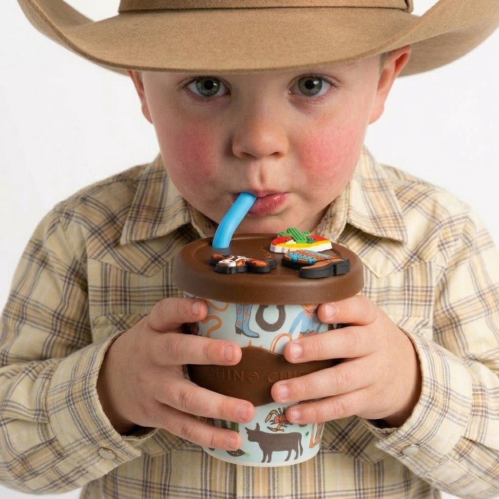 Cowboy Chino Charm Cup 8oz