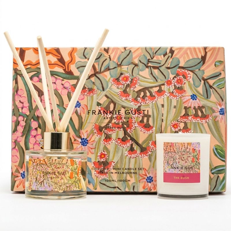 Diffuser &amp; Mini Candle Set - The Bush