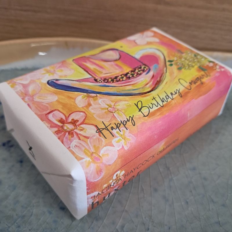 Huxter Soap 'Happy Birthday Cowgirl Hat'