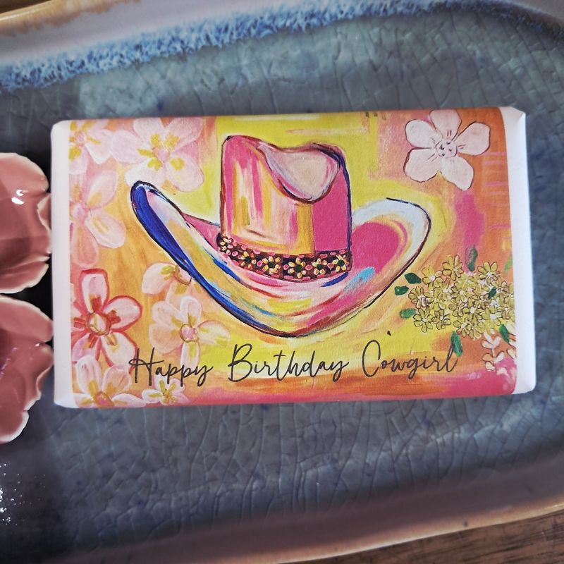 Huxter Soap 'Happy Birthday Cowgirl Hat'