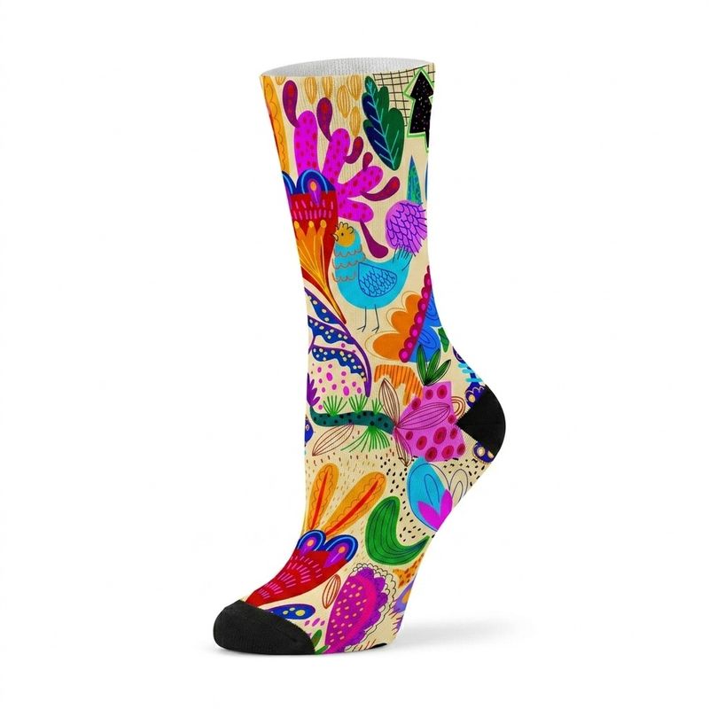 Bloom with a View Bamboo Socks w5-12 m6-11