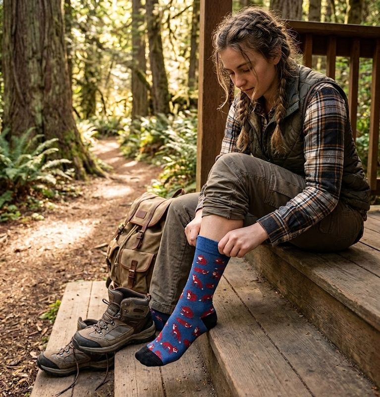 Red Fox Original Socks Women's size 5-12, Men's size 6-11