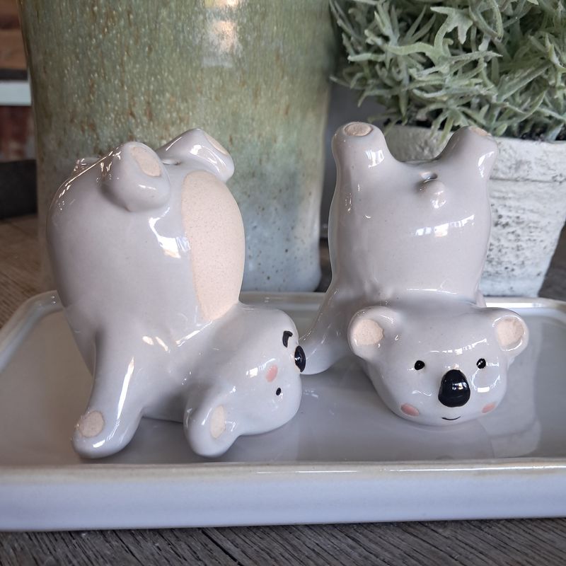 Koala Handstand Salt and Pepper Shakers