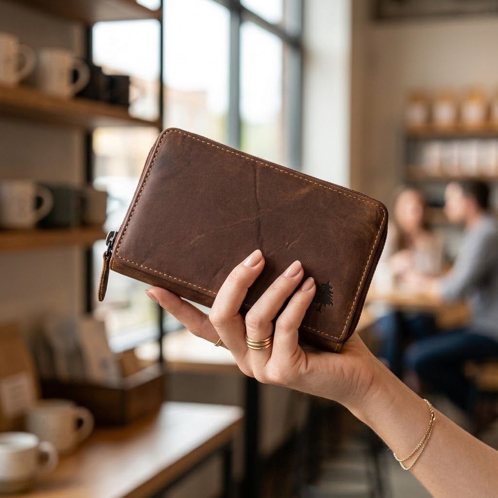 The Kendall Leather Ladies Wallet