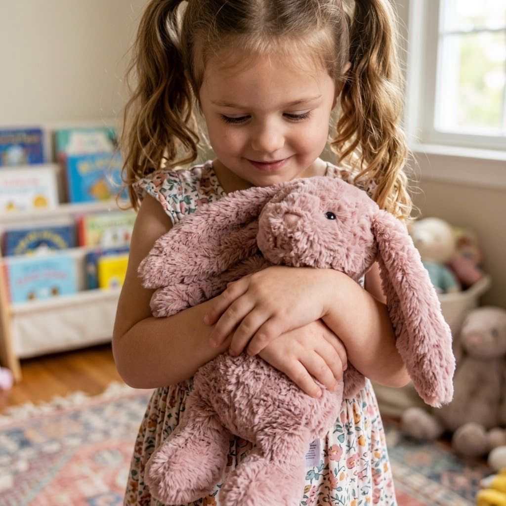 Rosie the Plush Rabbit - Pink