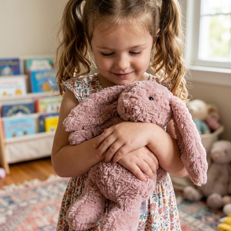 Rosie the Plush Rabbit - Pink