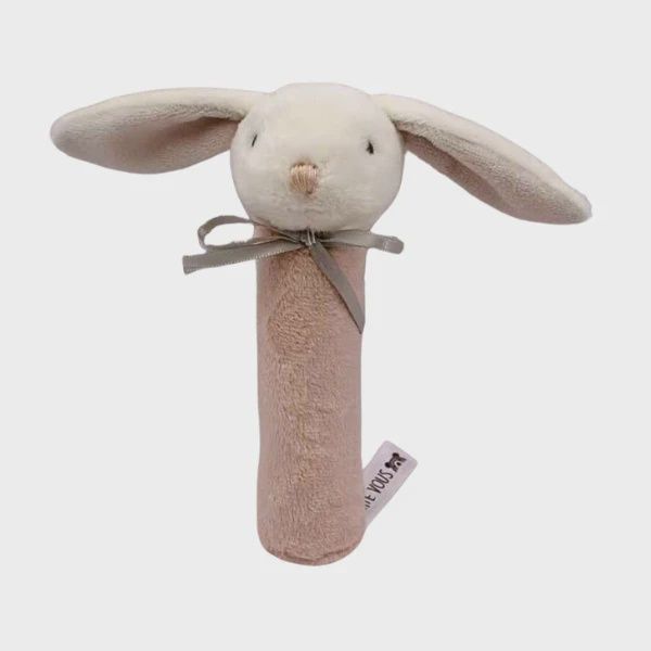 Meeka the Bunny Squeaker - Dusty Pink