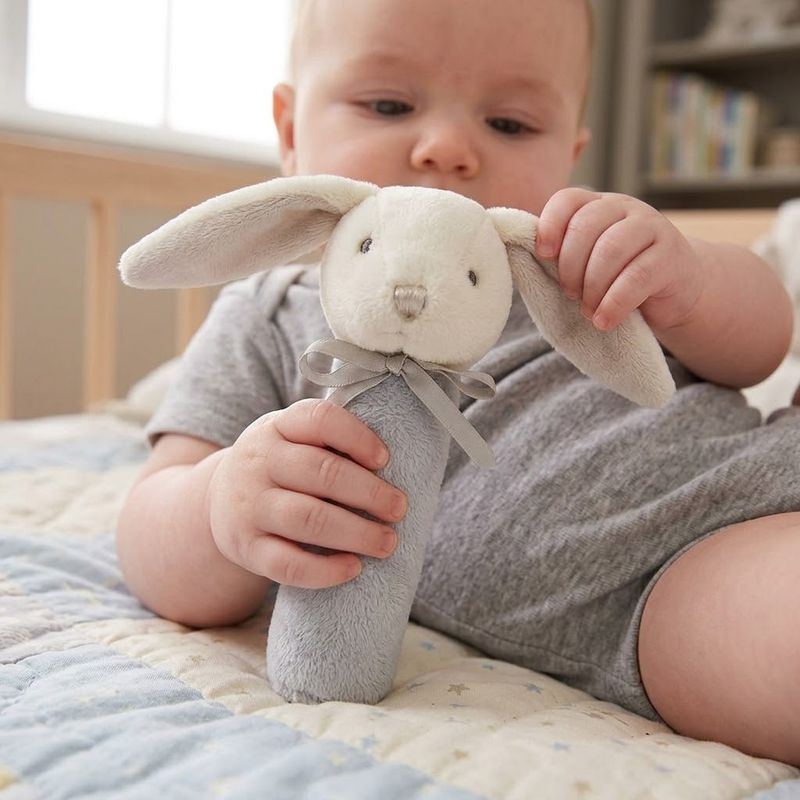 Max the Bunny Squeaker - Dusty Blue