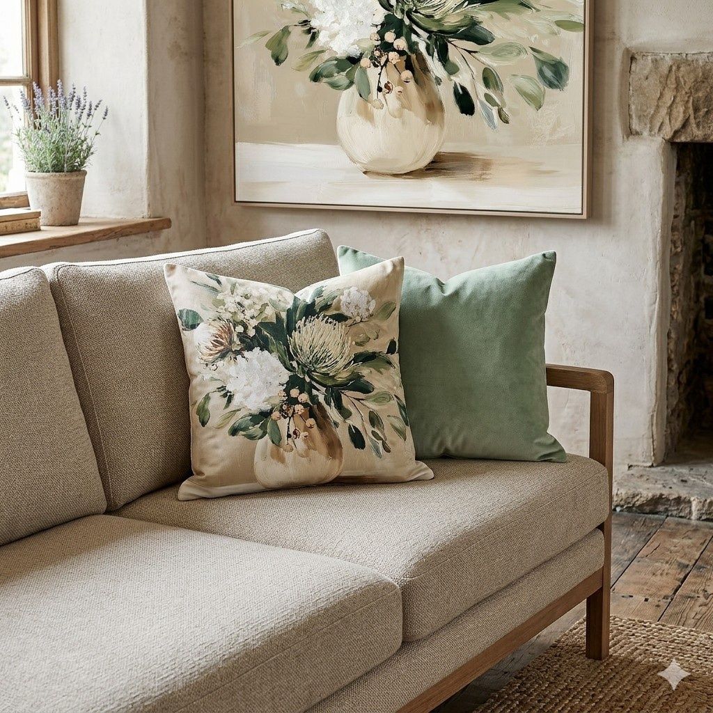 The Botanical Heirloom Cushion 50cm