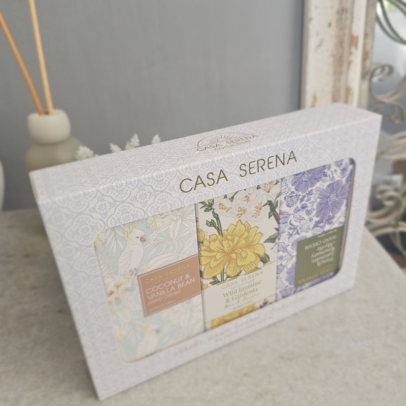Luxury Floral Hand Cream Gift Set s/3